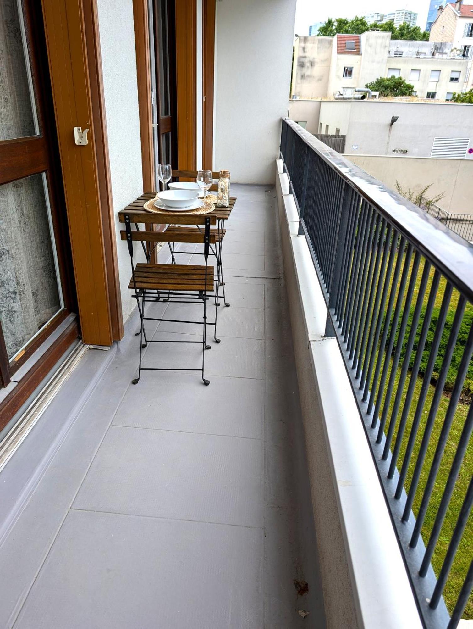 쿠르브부아 Evasion La Defense - Balcon & Wi-Fi, A 10 Min De Paris 아파트 외부 사진